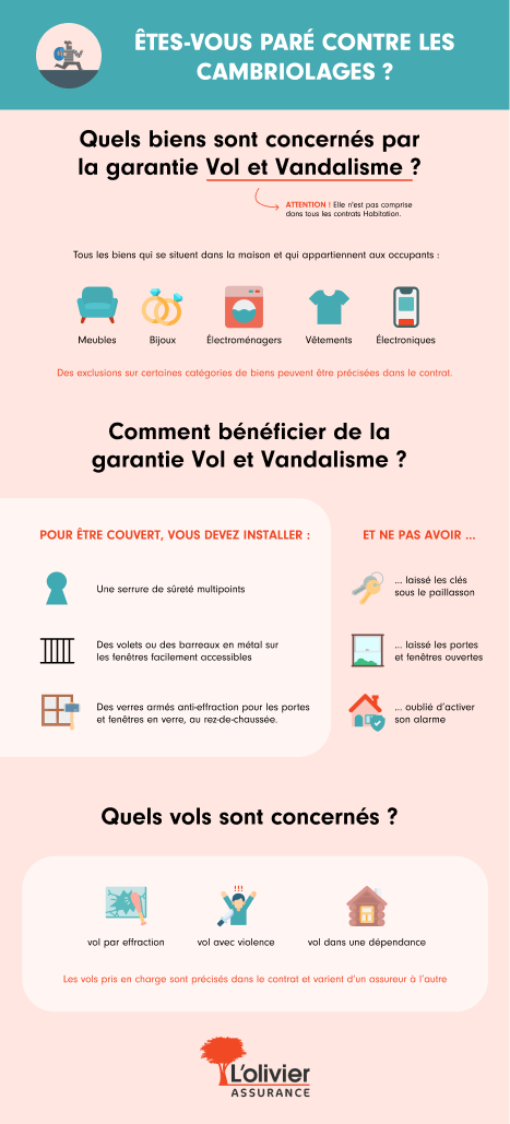 cambriolage - infographie